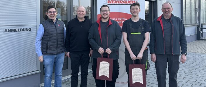 Freisprechung unserer Auszubildenden 2026
