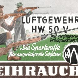 1950: Start der Produktion von Druckluftwaffen. / Start of the airgun production.